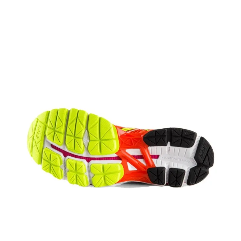 Asics GT-2000 3 Durable Breathable Low-Top Running Shoes Women's Flame Red-5