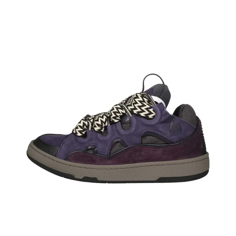 Lanvin Curb Sneaker Purple Black-0