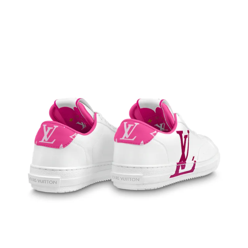 LOUIS VUITTON Charlie Sneakers 'White Fuchsia' Women's-2