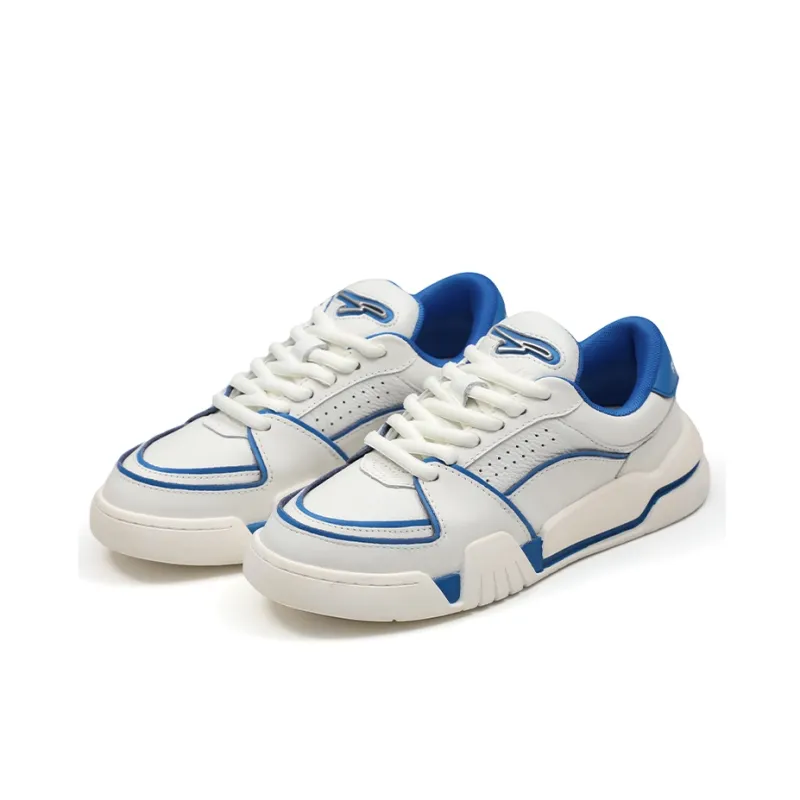 The Last Redemption Spacecourt Stylish Skateboarding Shoes Men's Blue-3