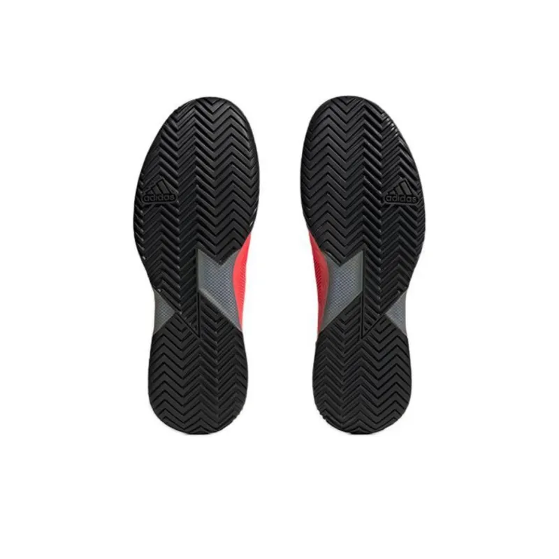 Adidas Adizero Ubersonic 4 Solar Red Silver Metallic Lucid Blue-4