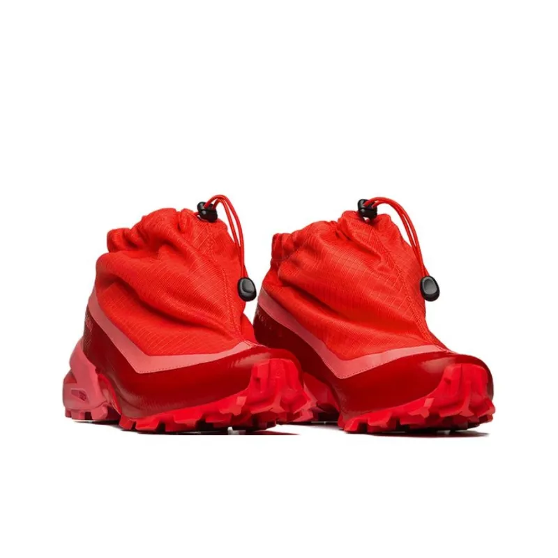 MM6 Maison Margiela x SALOMON Cross Low For Cushioning Anti Slip And Wear Resistant Low Top Outdoor Shoes Unisex Red-2