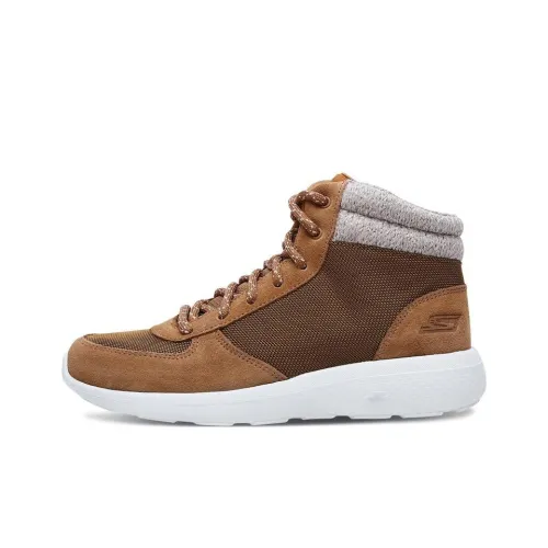 Skechers ON THE GO City 2 Anti-Slip Wear-Resistant Mid-Top Sports Casual Shoes Women's Chestnut