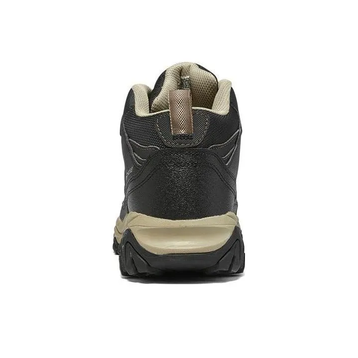 Skechers After Burn Memory Cushioning Anti Slip And Wear Resistant High Top Outdoor Shoes Men's Brown Black-3