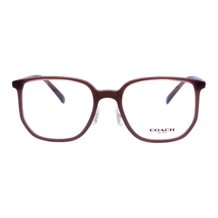 COACH Plate Frame Square Eyeglass Frames Unisex Dusty Pink-1