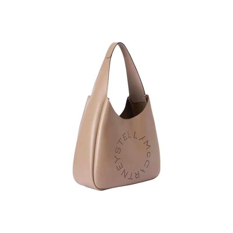 Stella McCartney PU Tote Bag Shopping Bag Handbag Shoulder Bag Women's Brown-1