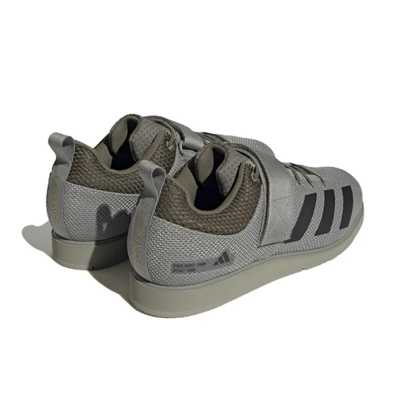 Adidas Powerlift 5 Silver Pebble Core Black Olive Strata-3