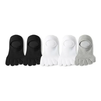 SHIWAJI No Show Socks Men's 5 Pack