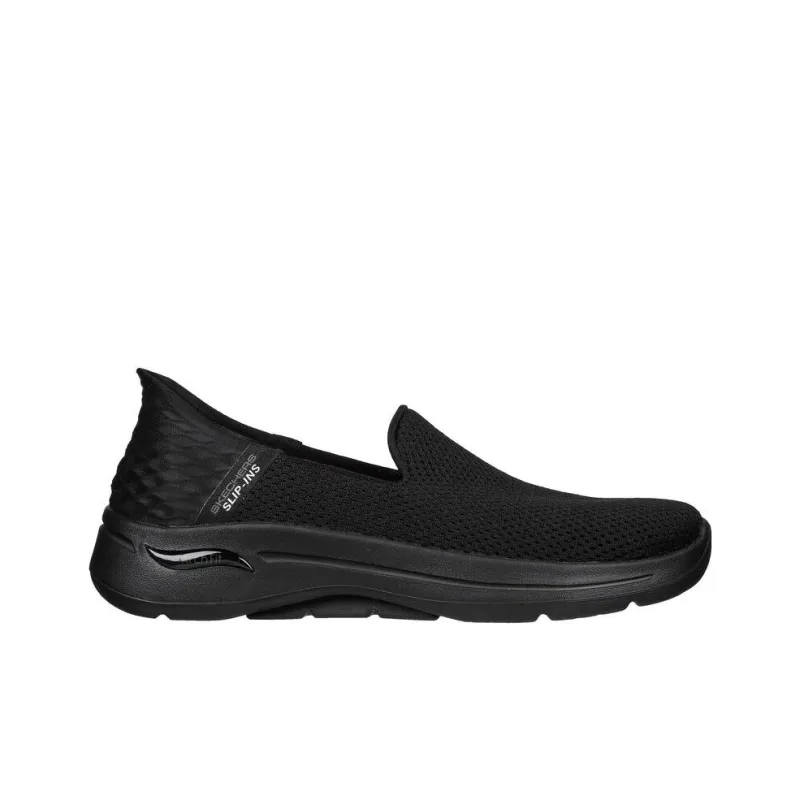 Skechers Go Walk Arch Fit Casual Shoes Women's Low Top Black/White-1
