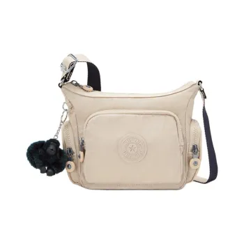 Kipling Polyamide Shoulder Bag, Crossbody Bag Mini Unisex Original Beige