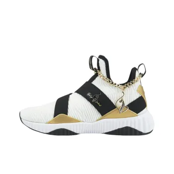 PUMA X Baby Phat Defy Mid 'White Black Gold' Women's