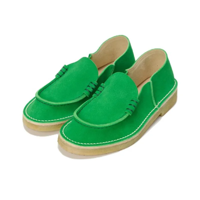Hender Scheme Dean Loafers Men's Green-2