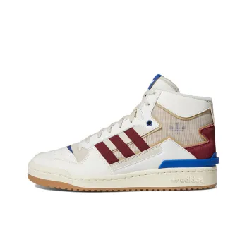 Adidas Originals Forum Exhibit Mid 2 'White Collegiate Burgundy'