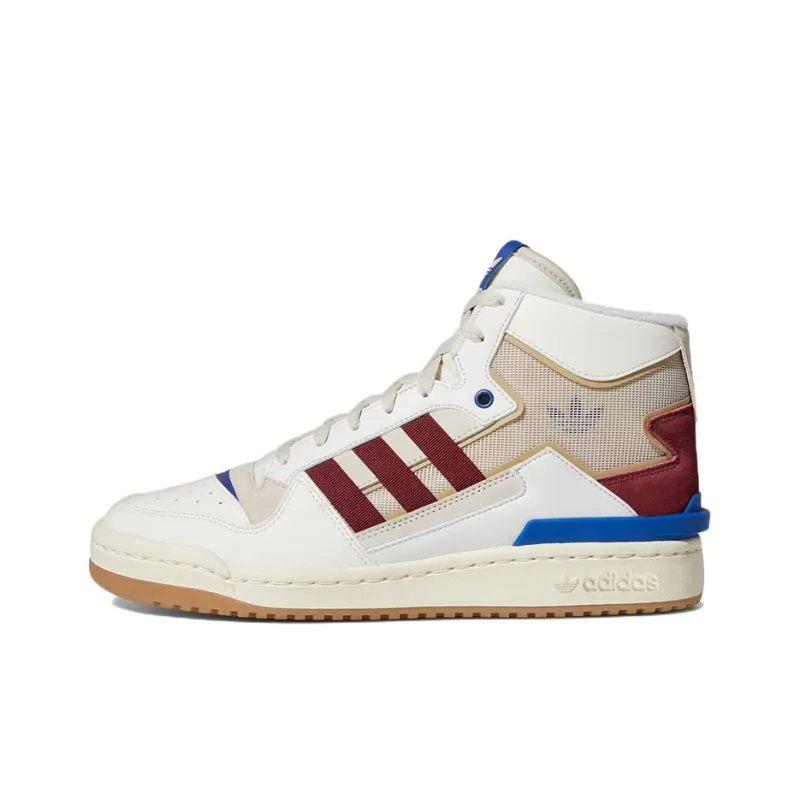 Adidas Originals Forum Exhibit Mid 2 'White Collegiate Burgundy'-0