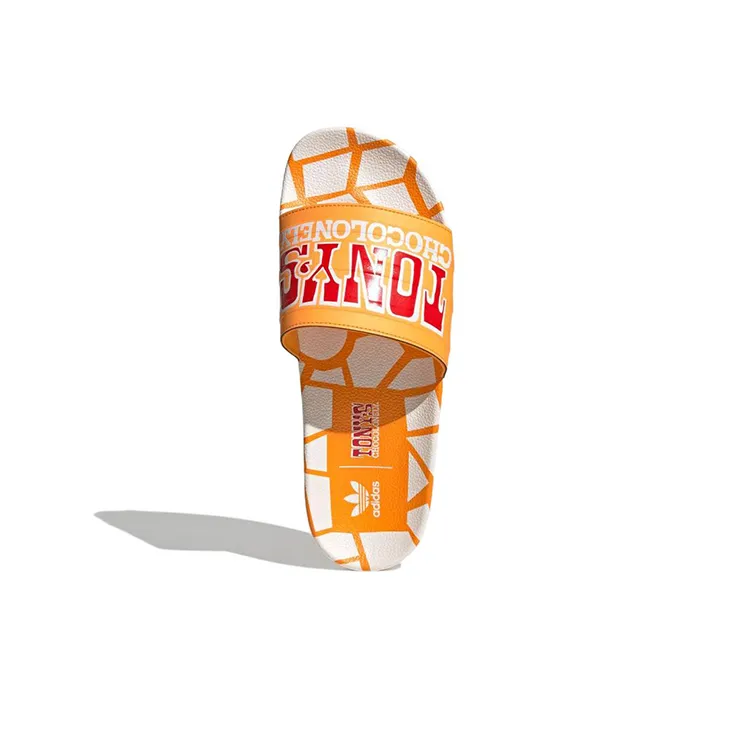 Adidas Originals Adilette Tony's Chocolonely Slides 'Orange'-4