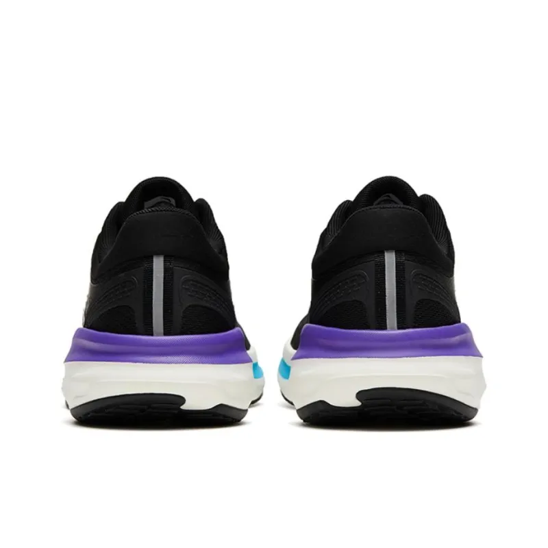 Anta LingFeng Lightweight And Wear resistant Low Top Running Shoes Black-2