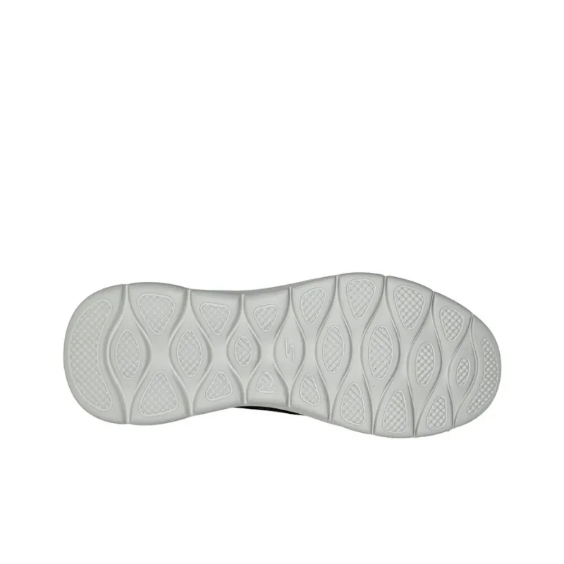 Skechers Go Walk Flex Lace Up 'Black Grey'-4