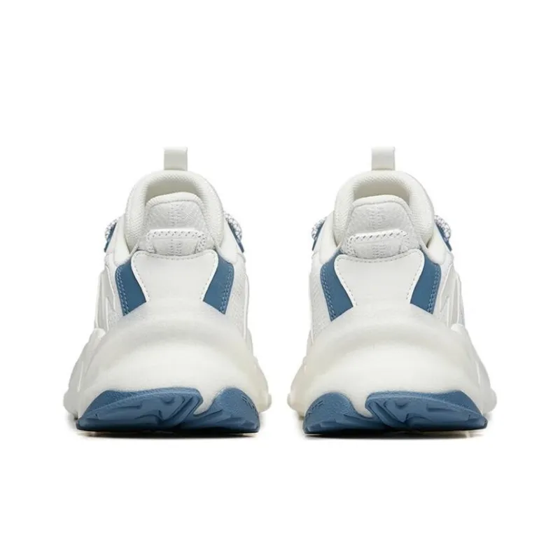Anta Pulse 3.0 Cushioning Slip Resistant And Abrasion Resistant Low Top Sports Casual Shoes Women's White Blue Gray-3