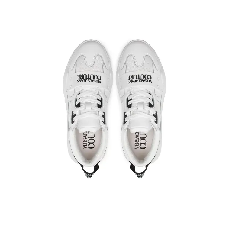 Versace Chunky Logo Sneaker 'White'-2