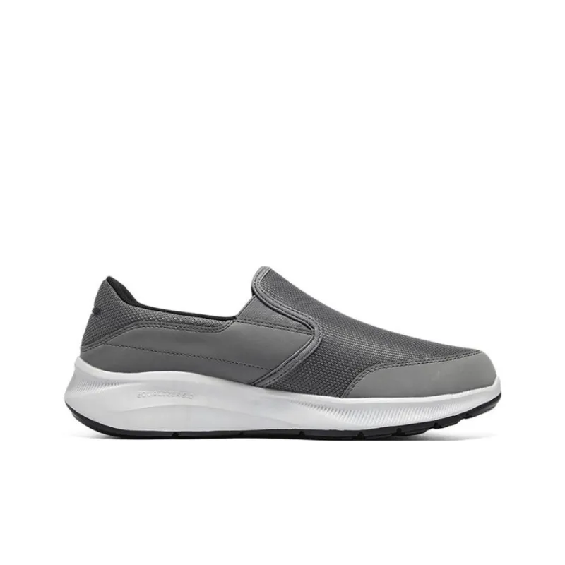 Skechers Equalizer 5.0 Cushioning Wear Resistant Low Top Running Shoes Men's Gray White-1