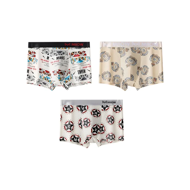 MIIOW Underpants Men's Combo Set-25