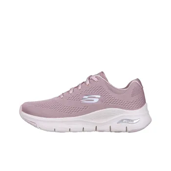 Skechers Arch Fit Abrasion Resistant Slip Resistant Lightweight Low Top Sports Casual Shoes Women's Purple