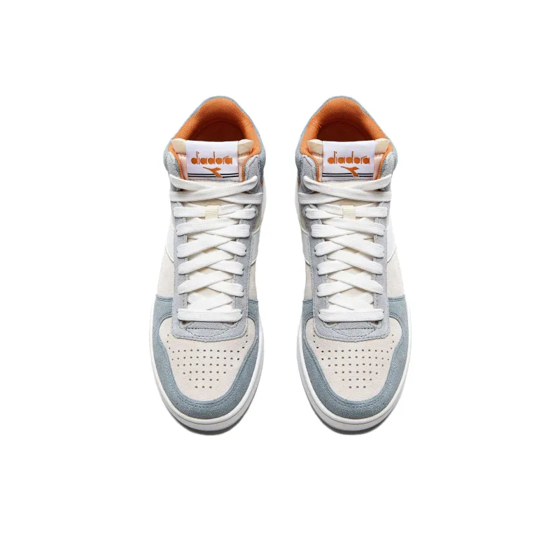 diadora Women's Magic Basket Demi Suede 'Arctic Ice Whisper White'-3