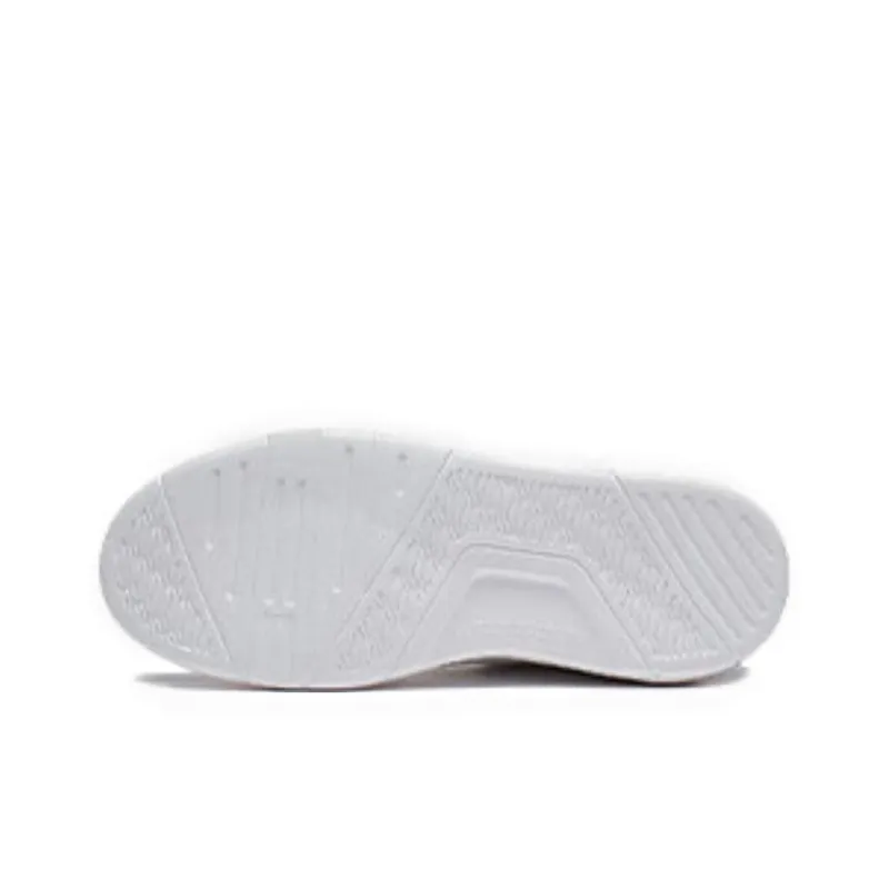 LiNing Common 80s Anti Slip Wear Resistant Low Top Skateboard Shoes Women's Ecru-4