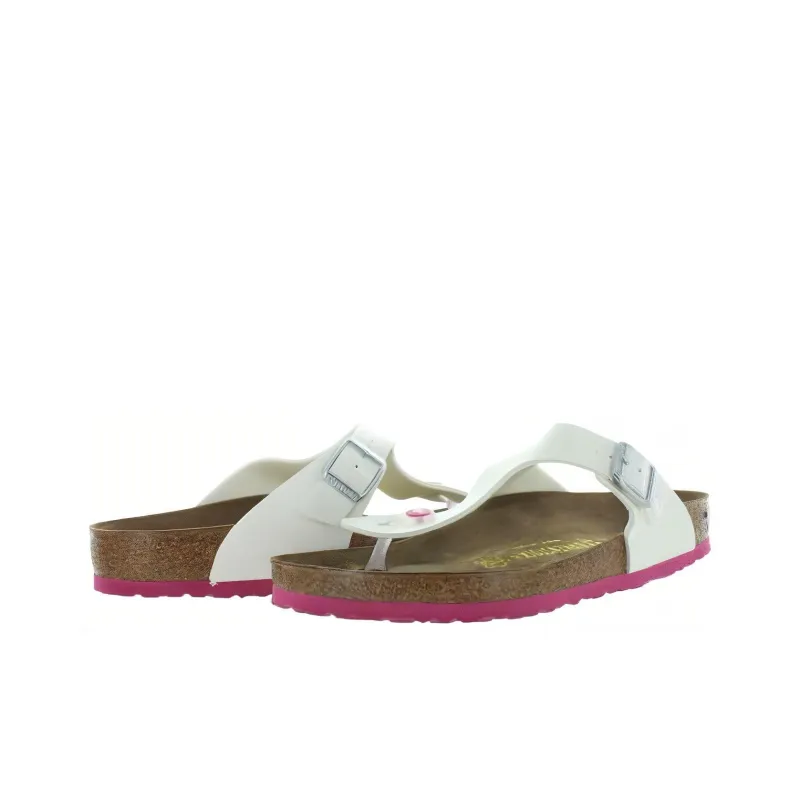 Birkenstock Flip Flops Women's White-3