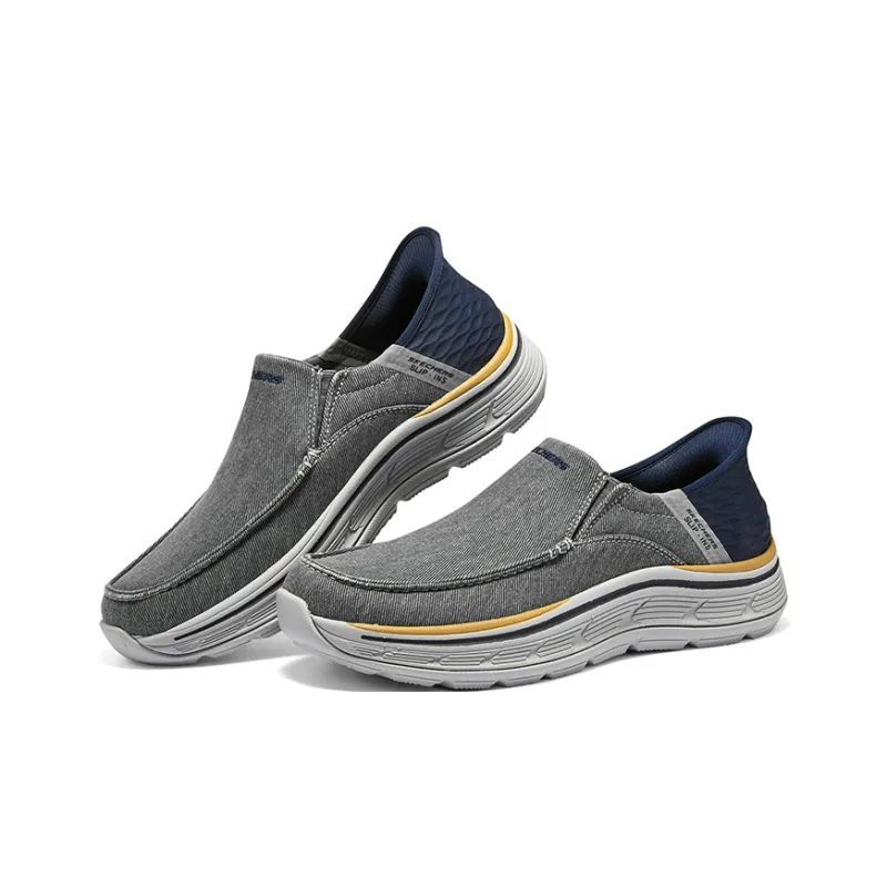Skechers Remaxed Fenick Slip Ins 'Grey Blue'-3