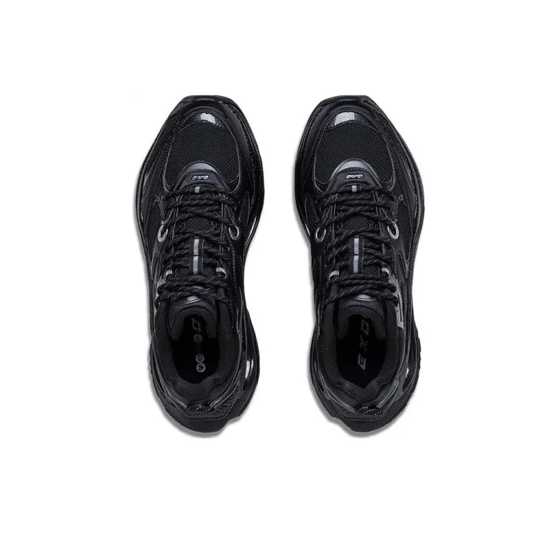 LiNing Beyond Infinity Durable Breathable Low Top Casual Shoes Men's Black-3