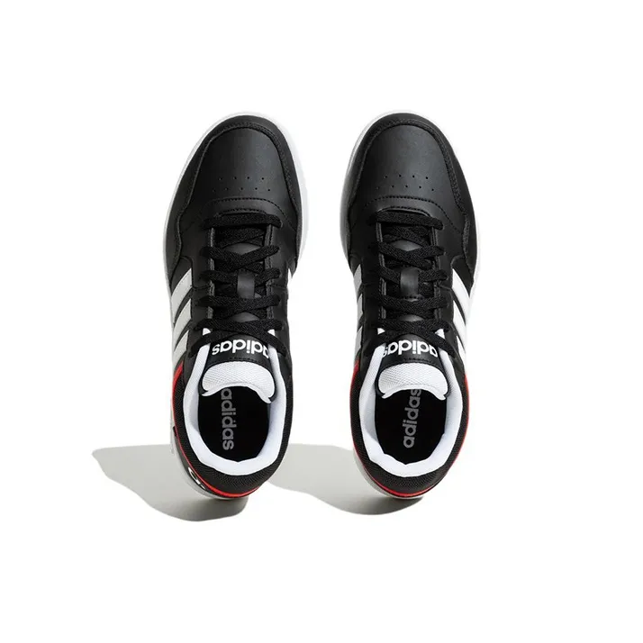 Adidas Hoops 3.0 'Black White Red'-4