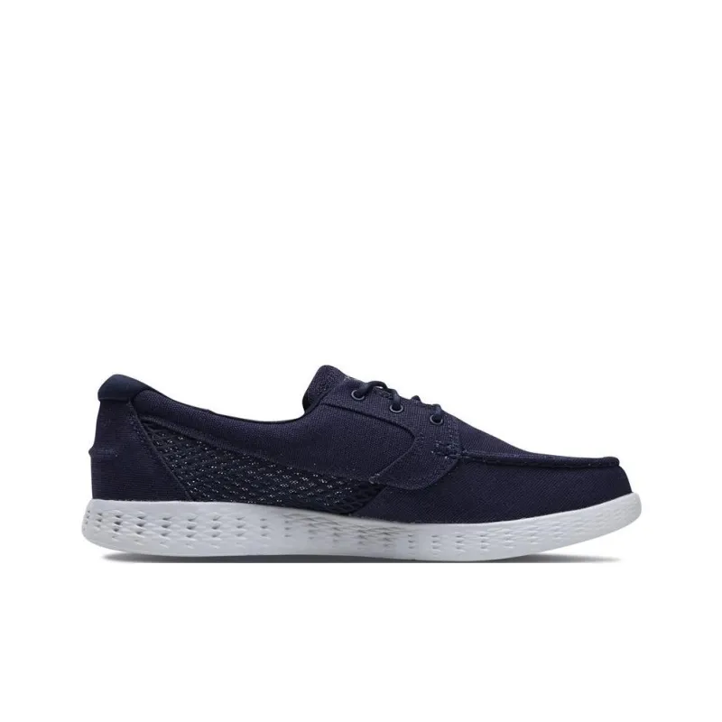 Skechers ON THE GO Glide Cushioned Slip-Resistant Low-Top Sports Casual Shoes Navy-1