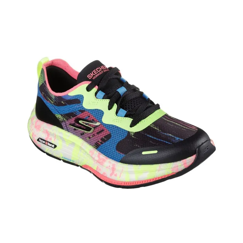 Skechers Go Walk Workout Walker Casual Shoes Women's Low-Top Black/Blue/Yellow/Pink-2