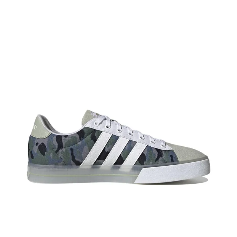 Daily 3.0 Adidas Neo 'White Halo Green Camo'-1