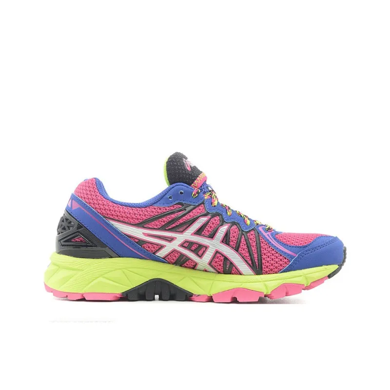 Asics GEL-FujiTrabuco 7 Wear-resistant And Lightweight Low-Top Running Shoes Women's Pink Purple-1
