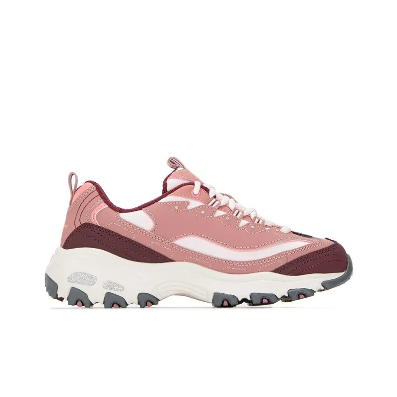 Skechers D Lites Shoes 'Pink Red' Women's-1