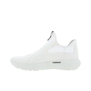 Ecco Ath 1Fw Alpha Abrasion Resistant Low Top Sports Casual Shoes Women's White