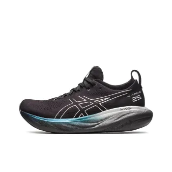 Asics Gel Nimbus 25 Platinum 'Black Pure Silver'