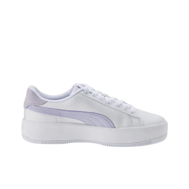 PUMA Lily Platform Laced 'White Purple Heather' Women's-1