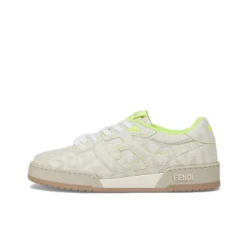 FENDI By Marc Jacobs Match Low Tops White Canvas