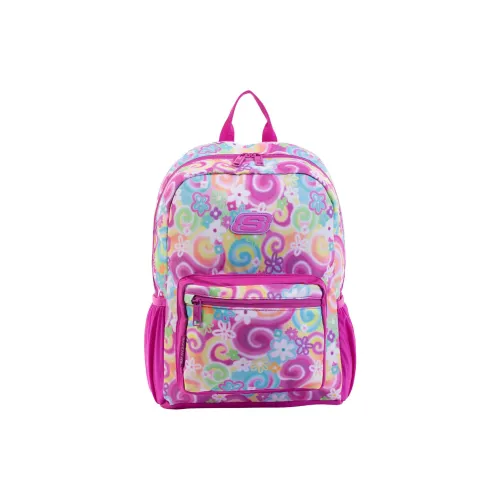 Skechers Woven Fabric Backpack Unisex Pink