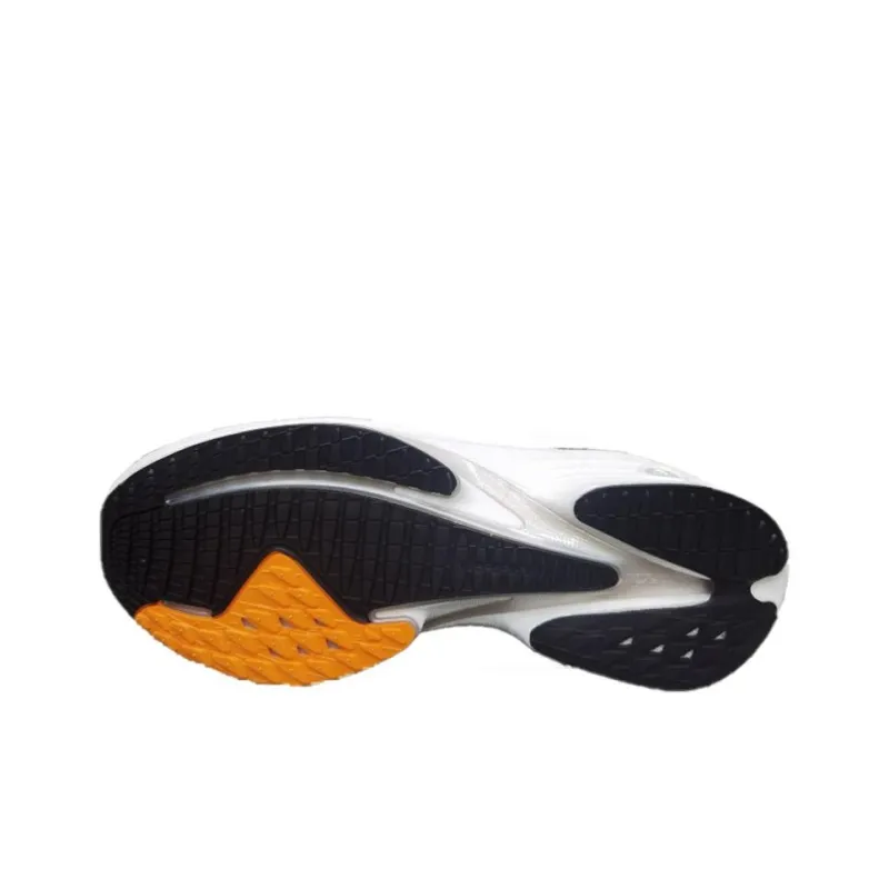 Anta MACH 3.0 Shock Absorbers With Slip Resistant Features Low Top Running Shoes Men's Black Yellow-4
