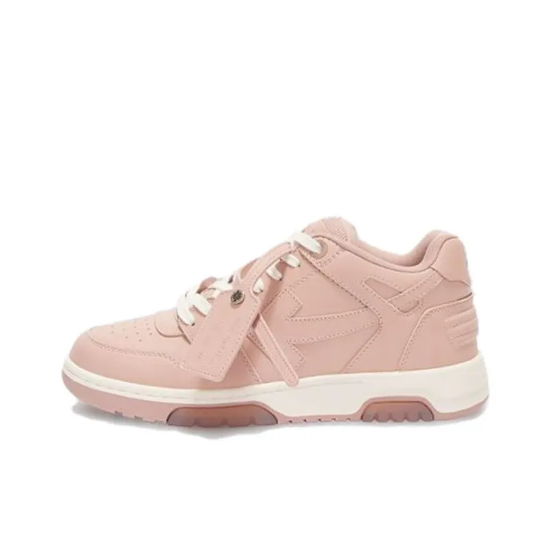 OFF WHITE Out Of Office Low Top Sneaker 'Pink White' Women's-0