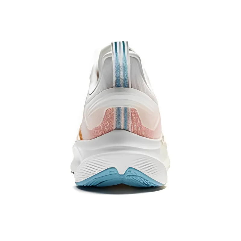 XTEP Hydrogen Wind Technology 6.0 Durable Breathable Low Top Running Shoes Men's White Yellow-3