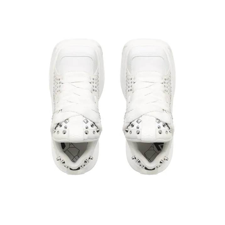 Naked Wolfe Fantasy Height Increasing Low-Top Sports Casual Shoes Women's White-2