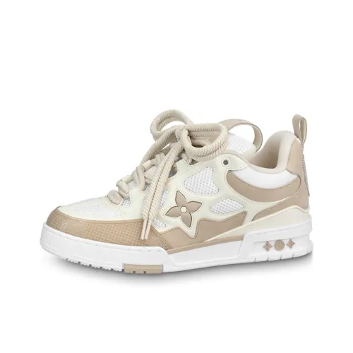 LOUIS VUITTON LV Skate Sneaker Beige White