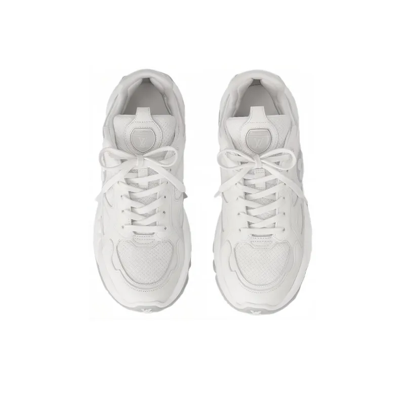LOUIS VUITTON Run 55 Low Top Casual Shoes Women's White-2