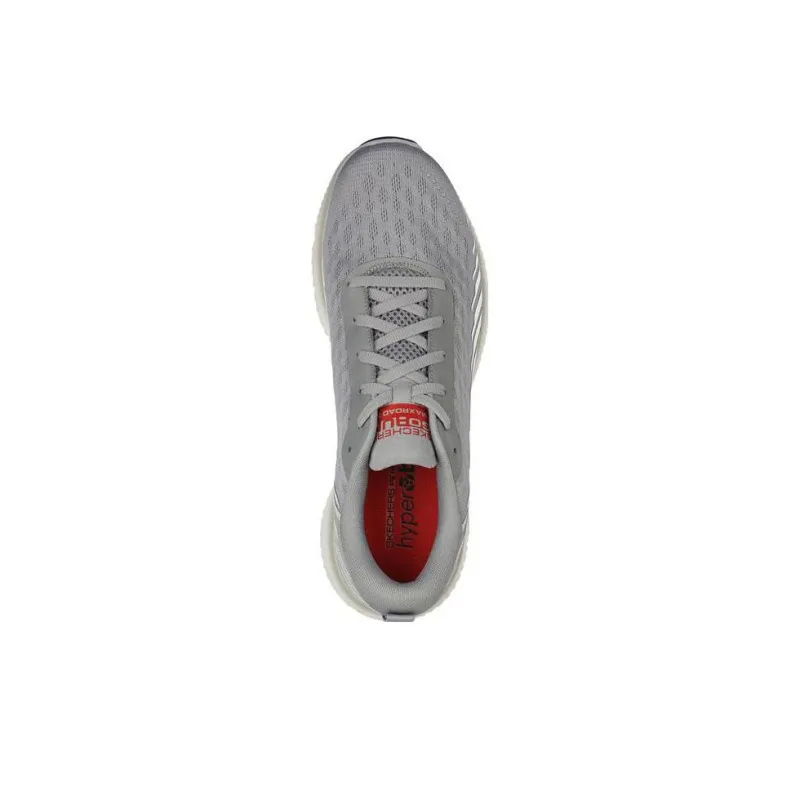 Skechers GO Run Max Road 5 Cushioned Slip-Resistant Low-Top Running Shoes Men's Gray-3