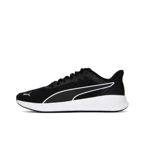 PUMA Transport Running Shoes Unisex Low-Top Black/White